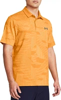 Under Armour Men's Playoff Geo Jacquard Golf Polo