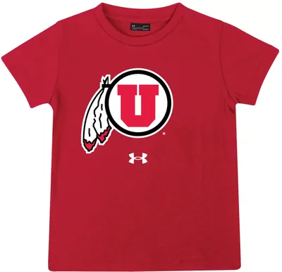 Under Armour Toddler Utah Utes Crimson Mascot T-Shirt