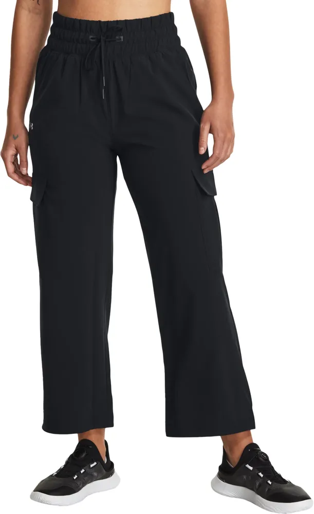 Under Armour Women's High Waisted Cargo Woven Pants