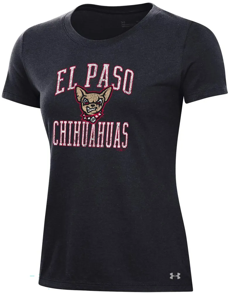 Under Armour Women's El Paso Chihuahuas Black Performance T-Shirt