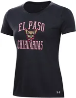 Under Armour Women's El Paso Chihuahuas Black Performance T-Shirt