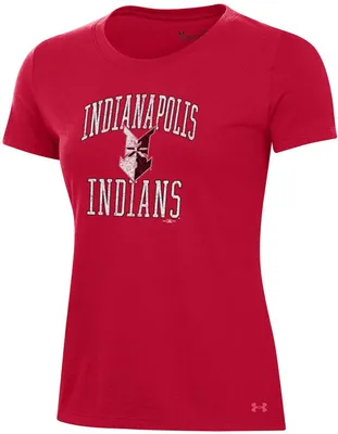 Under Armour Women's Indianapolis Indians Red Performance T-Shirt