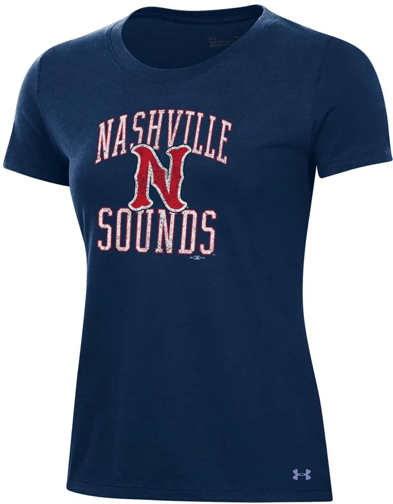 Under Armour Women's Nashville Sounds Navy Performance T-Shirt