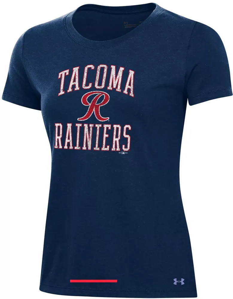 Under Armour Women's Tacoma Rainiers Navy Performance T-Shirt