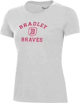 Under Armour Women's Bradley Braves Silver Heather Pennant T-Shirt