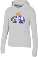 Under Armour Women's Albany Great Danes Grey Fleece Pullover Hoodie