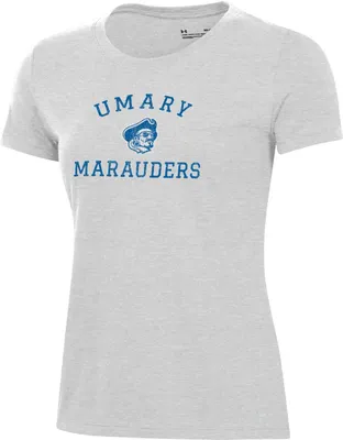 Under Armour Women's Mary Marauders Silver Heather Pennant T-Shirt