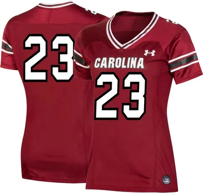 Under Armour Women's South Carolina Gamecocks Garnet Replica Football Jersey