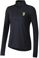 Under Armour Women's Siena Saints Black Tech 1/4 Zip Pullover