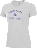 Under Armour Women's Stephen F. Austin Lumberjacks Silver Heather Pennant T-Shirt