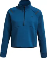 Under Armour Women's Unstoppable Fleece Cropped 1/4 Zip