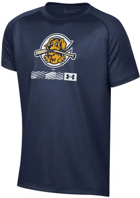 Under Armour Youth Charleston River Dogs Navy Tech T-Shirt