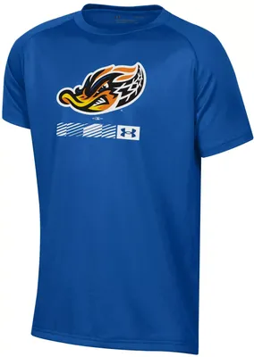 Under Armour Youth Akron Rubberducks Royal Tech T-Shirt