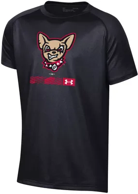 Under Armour Youth El Paso Chihuahuas Black Tech T-Shirt