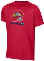 Under Armour Youth Portland Sea Dogs Red Tech T-Shirt