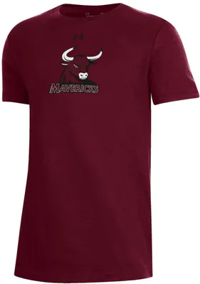 Under Armour Youth Colorado Mesa Mavericks Maroon Performance Cotton T-Shirt