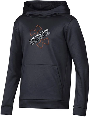 Under Armour Youth Sam Houston Bearkats Black Fleece Pullover Hoodie