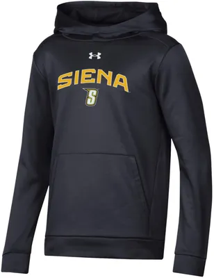 Under Armour Youth Siena Saints Black Fleece Pullover Hoodie