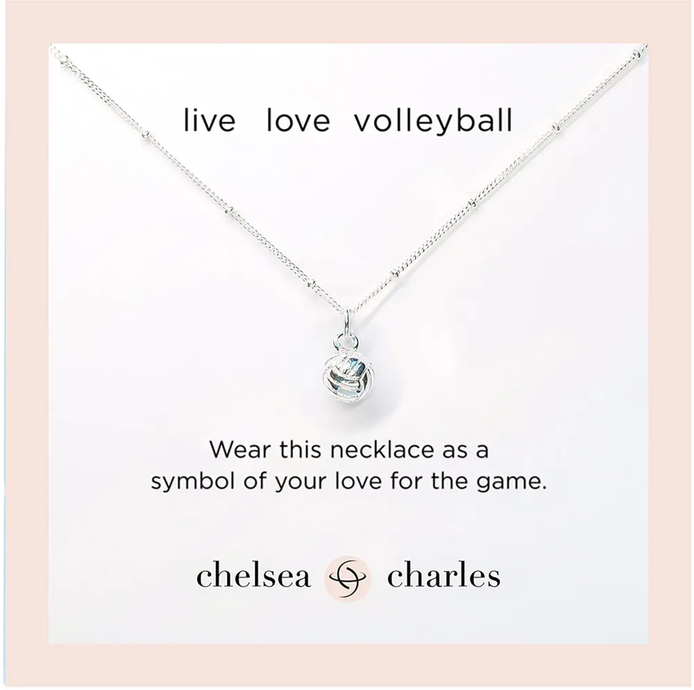 Chelsea Charles Girls' Sport Volleyball Necklace