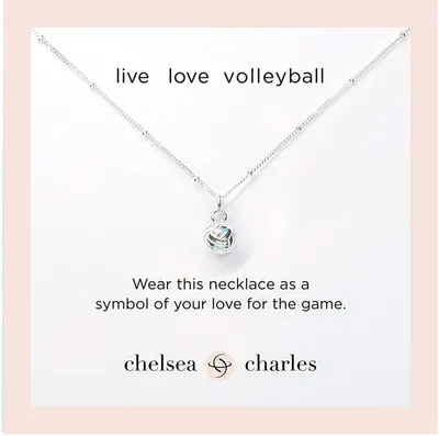Chelsea Charles Girls' Sport Volleyball Necklace