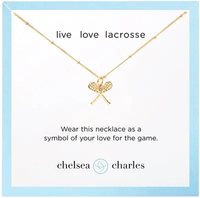 Chelsea Charles Women's Sport Lacrosse Necklace