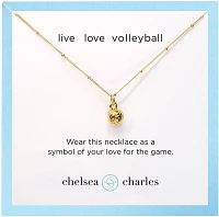Chelsea Charles Women's Sport Volleyball Necklace
