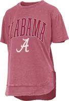 Pressbox Women's Alabama Crimson Tide Red New Zealand Cropped T-Shirt