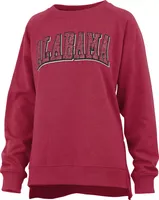 Pressbox Women's Alabama Crimson Tide Michelin Twisted Crew Pullover Sweatshirt