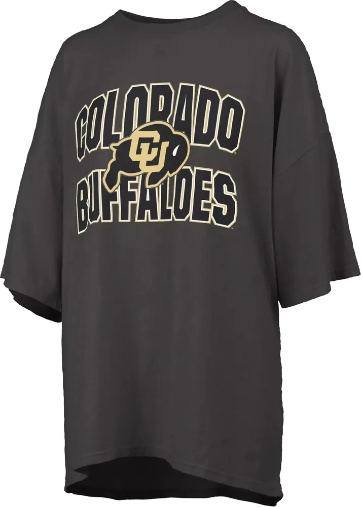 Pressbox Women's Colorado Buffaloes Black Maxima T-Shirt