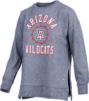 Pressbox Women's Arizona Wildcats Navy Bishop Long Sleeve T-Shirt