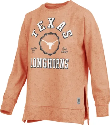 Pressbox Women's Texas Longhorns Burnt Orange Bishop Long Sleeve T-Shirt