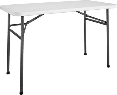 COSCO 4' Straight Folding Utility Table