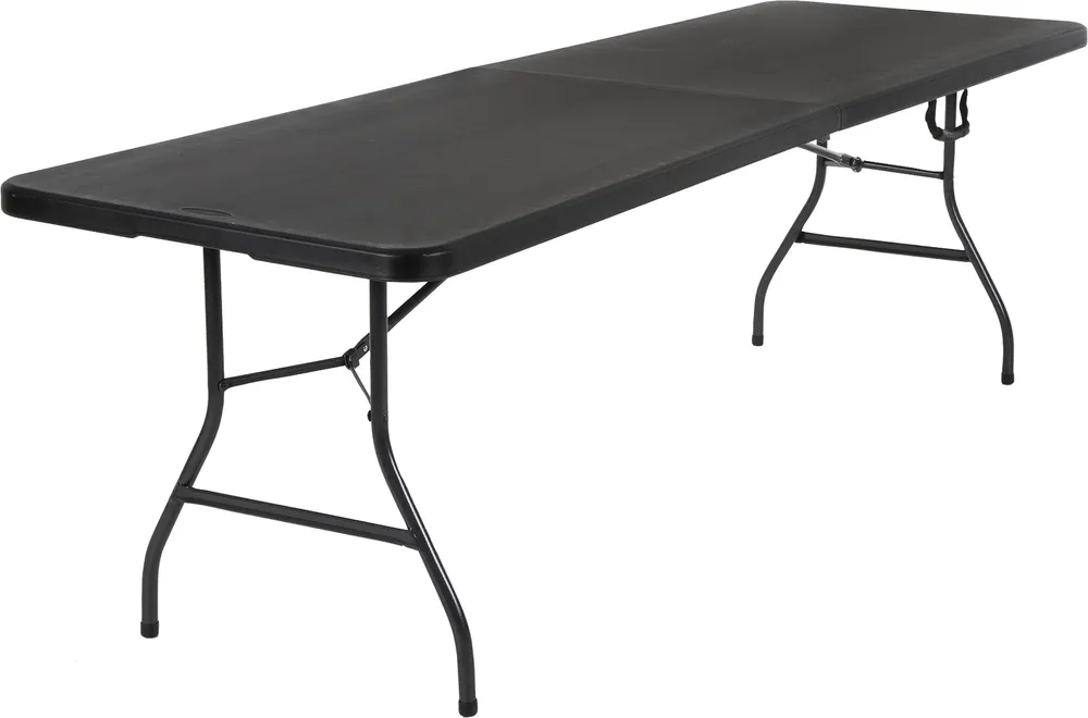 COSCO 8' Fold-in-Half Banquet Table with Handle