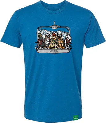 Wild Tribute Men's Ski Bums Short Sleeve Graphic T-Shirt