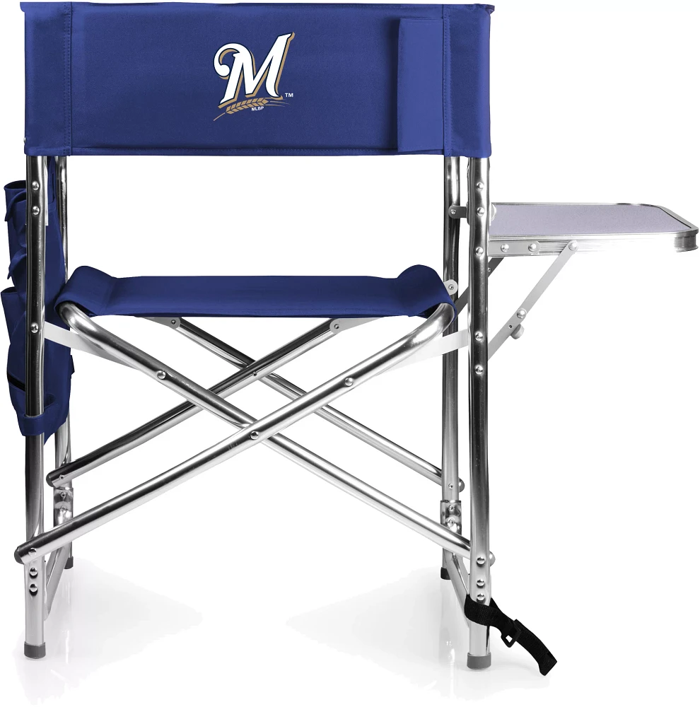 Picnic Time Milwaukee Brewers Camping Sports Chair