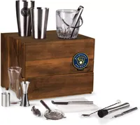 Picnic Time Milwaukee Brewers Madison Tabletop Bar Tool Set