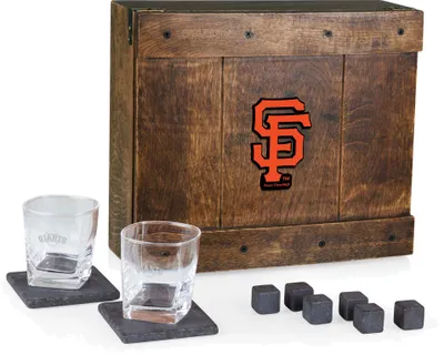 Picnic Time San Francisco Giants Whiskey Box Gift Set