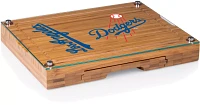 Picnic Time Los Angeles Dodgers Concerto Glass Top Cheese Board and Knife Set