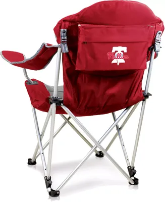 Picnic Time Philadelphia Phillies Reclining Camp Chair