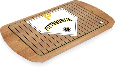 Picnic Time Pittsburgh Pirates Glass Top Serving Tray