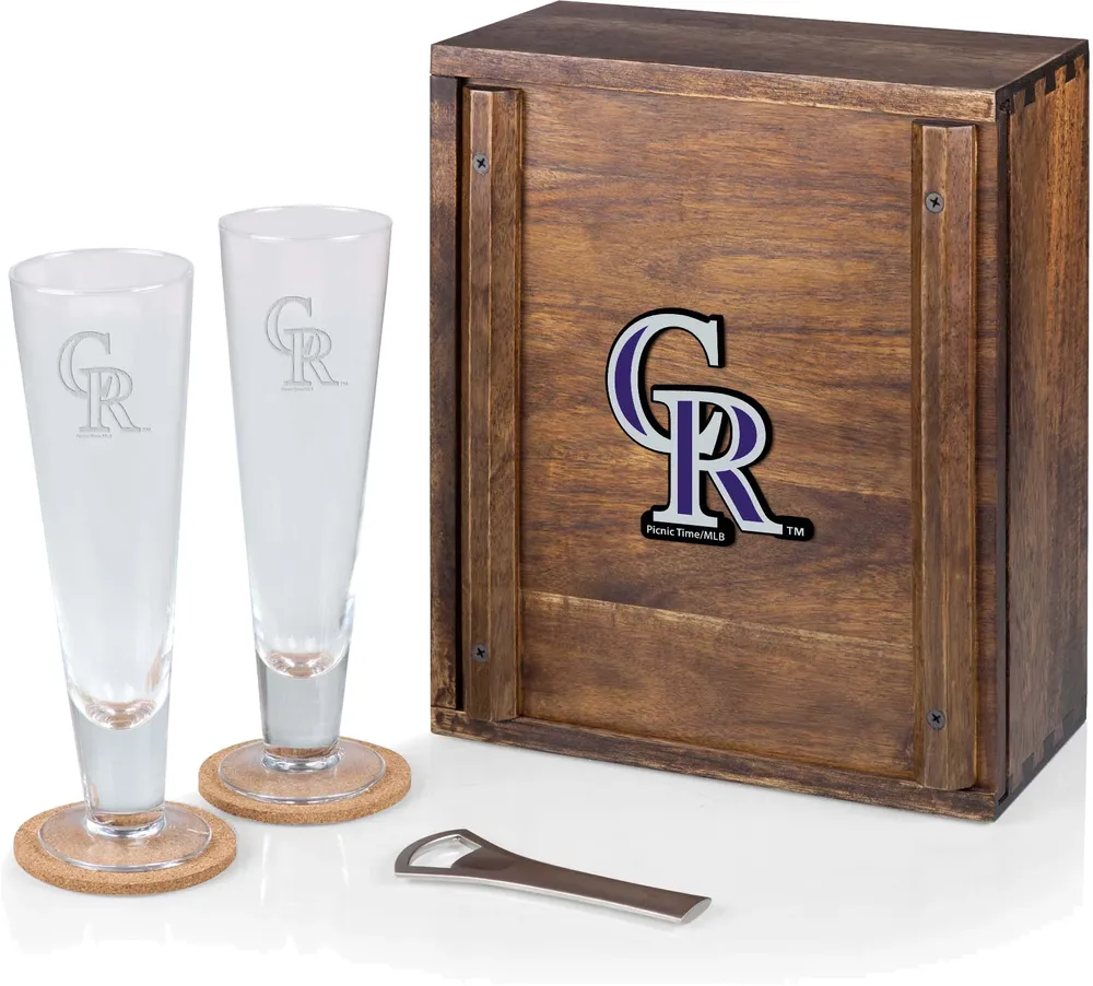 Picnic Time Colorado Rockies Pilsner Craft Beer Gift Set