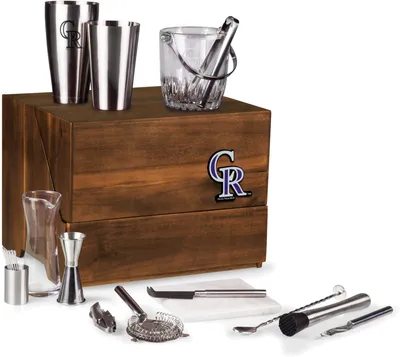 Picnic Time Colorado Rockies Madison Tabletop Bar Tool Set