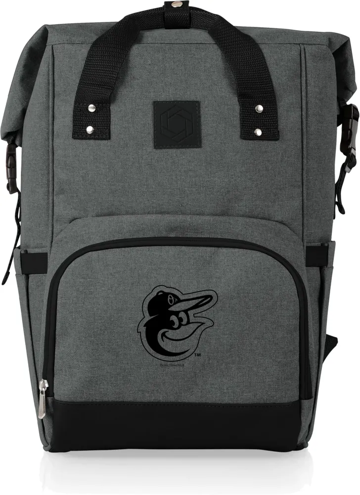 Picnic Time Baltimore Orioles OTG Roll-Top Cooler Backpack