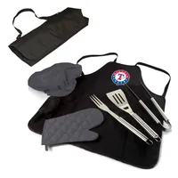 Picnic Time Texas Rangers Apron Tote Pro Grill Set