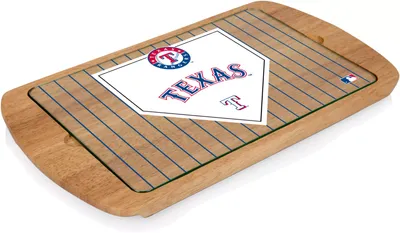 Picnic Time Texas Rangers Glass Top Serving Tray