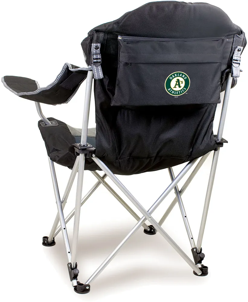 Picnic Time Oakland Athletics Reclining Camp Chair