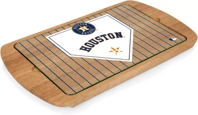 Picnic Time Houston Astros Glass Top Serving Tray