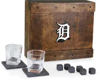 Picnic Time Detroit Tigers Whiskey Box Gift Set