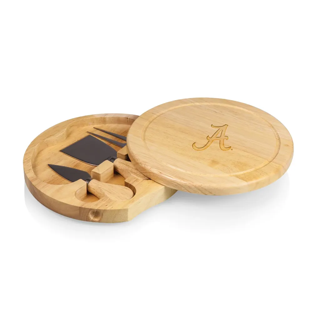 Picnic Time Alabama Crimson Tide Small Cheese Board and Tools