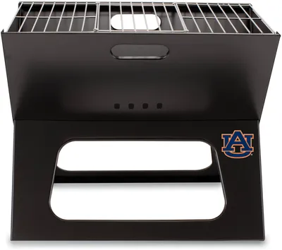 Picnic Time Auburn Tigers Folding Charcoal Barbeque Grill